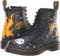 Dr. Martens 1460 Patch+Stud J, Stivali Classici Unisex-Bambini, Nero (Black Multi 019), 28 EU