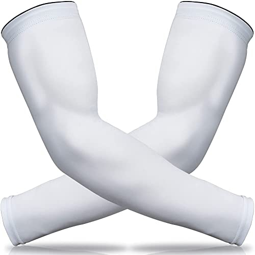 beister Flexibilität Komprimierung Arm Sleeves Herren Damen Unifarben UV-Sonnenschutz Arm Ärmel UPF 50+ Running Armlinge Tattoo Armstulpen Basketball, Fußball, Volleyball, Reiten, Gaming Armstrumpf