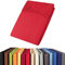 aqua-textil Viana Spannbettlaken 200x200-200x220 cm rot Baumwolle Spannbetttuch Jersey Laken