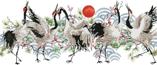 DIAMOND DOTZ Painting Kit, Intermediate Kit, DD8.011, Brolga Dance