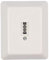 S/CONN maximum connectivity Telefondose TAE U - 1x6 - Anschlussdose - Universal für F+N - Aufputz AP - 1x Telefon oder 1x Nebenstelle Fax AB Modem NTBA DSL-Splitter - weiß
