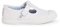 Pisamonas Zapatillas Lona Niños Puntera Goma Tipo Pepitos Size 21 Color Blanco