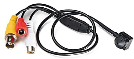 KOBERT GOODS AHD-Lochkamera (D5AHD2.0) analoge CCTV HD-Kamera mit 2.0 Megapixeln und 90 Grad Weitwinkel unterstützt PAL/NTSC