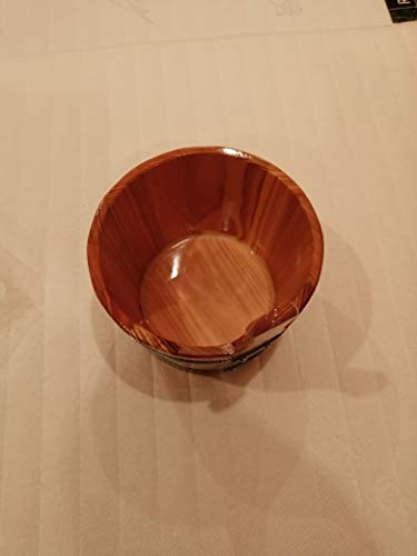 Sauna-Aufgusskübel aus Massivholz