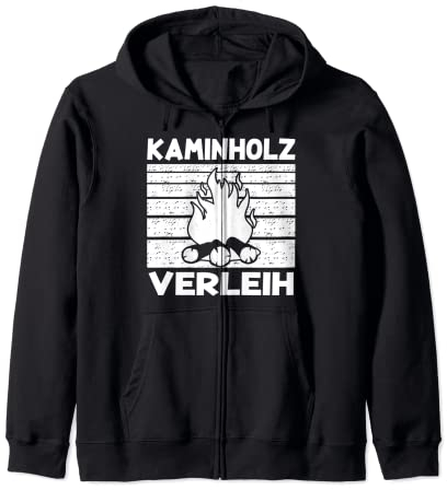 Sarkastisch Ironischer Spruch - Kaminholz Verleih Kapuzenjacke