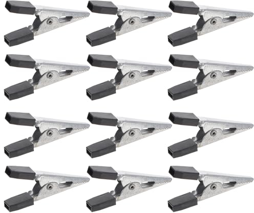 VILLCASE 20pcs Bird Cage Clips, Iron Pet Cage Door Lock Hook Clip, Pre-vent Bird Claw Trigger Open Cage, Anti-Escape Pet Bird Cage Door Clamp, Bird Cage Door Buckle Lock