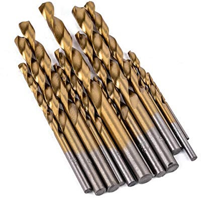 Aluminum Alloy Metal Drill Bit Twist Step Drill Bi 13Pcs HSS Twist Drill Bit Set -coated Drill Bit For Woodworking Wood Plastic And Thin Iron HSS Drill Bit Set 1.5-6.5mm
