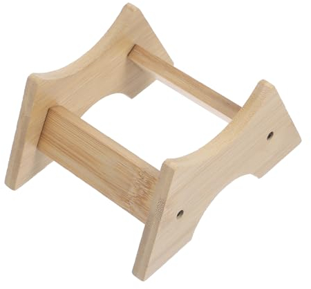 VINTORKY Holz Getränkespender Stand Mit Stabiler Basis Für Wasser- Und Getränkespender Ideal Für Partys Hochzeiten Und Veranstaltungen Vielseitig Einsetzbar