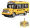Hylukon Ferngesteuerter Bus, RC Auto 1/30 4CH Mit Leichter Musik, Tür Zum Öffnen, Interaktionsspielzeug Für Eltern-Kind-Interaktion