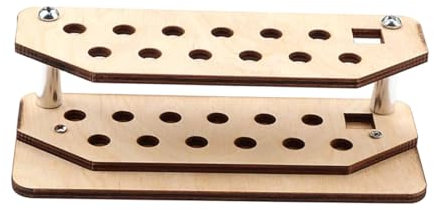 MUSISALY Holz Werkzeugaufbewahrung Multifunktionaler Organizer Für Bastelwerkzeuge Lederwerkzeuge Und Mehr Für Heimwerker Und Hobbyisten Stabil Hochwertigem Holz Gefertigt