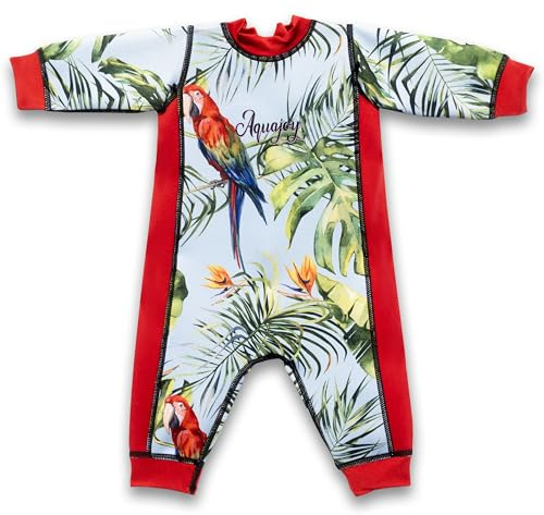 Aquajoy Warmsy - Traje de Neopreno Reversible para Bebés - Niño - (3-4 Años)