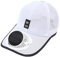 Njidher Sombrero De Abanico Solar, Sombreros De Béisbol con Ventiladores, Sombreros Deportivos con Bloqueo UV, Recargable, para Acampar, Andar En Bicicleta Y Correr