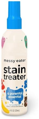 Messy Eater Stain Treater Spray, Effectively Removes Food, Grease and Coffee Stains from Clothing, Underwear and Fabrics, 120 ml (1Pcs)