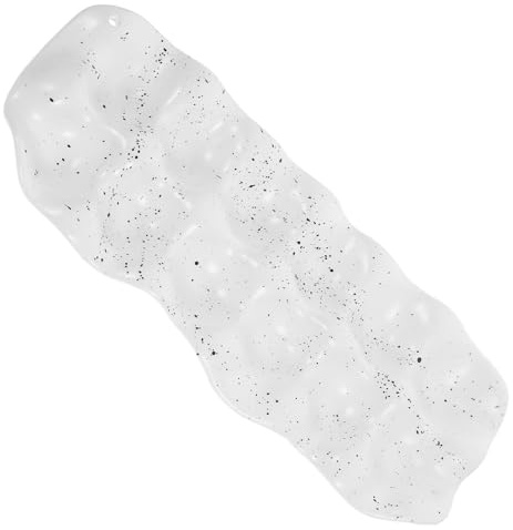 VILLCASE Plateau à Œufs en Céramique 12 Cases Blanc Crème Support de Rangement pour Œufs Réfrigérateur Porte-œufs Compact Cuisine et Plan de Travail Pratique et Décorative