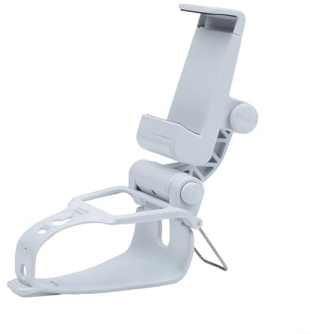 Adjustable Phone Mount For Dualsense Edge Controller Featuring Ergonomic And Padded Clamp For Secure Attachment Of For Android Or For Ios Smartphones During Long Gaming For Sessions(White )