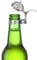 Barbuzzo Freien-14084 Bierflaschen-Deckel 4er Set für Party und Feiern im Freien, Plastik, Grau, 6,1cm, 57