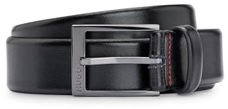 HUGO Herren Garney_sz35 G rtel, Schwarz001, 110 EU