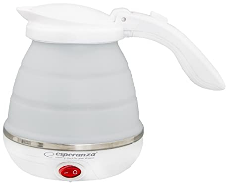 Esperanza EKK023 Hoffnung Elektrischer Wasserkocher faltbar Silikon Niagara 0,5 l elektrikkocher, bunt, Único