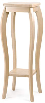 bixard Blumenständer, Konsolentisch, Konsole, Beistelltisch, Flurtisch Holz | Buche