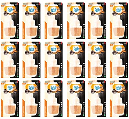 Fresh & More Nachfüllflakons für Duftstecker (18er Pack) Anti-Tabak & Orange, 19ml