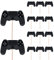 AK Giftshop Gaming Controller Themed – Geburtstag – Event – Party Essen – Kuchen Cupcakes – Picks Sticks Dekorationen Topper Stand Up Food Flags (14 Stück)