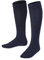 FALKE Unisex Kinder Kniestrümpfe Family K KH nachhaltige biologische Baumwolle lang einfarbig 1 Paar, Blau (Navy Blue Melange 6490) neu - umweltfreundlich, 27-30