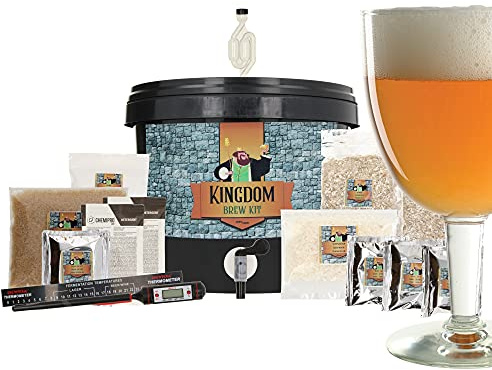Brewferm Kingdom - Bierbrauset Zum Selber Brauen - Triple - 5 Liter - Komplettes Braupaket - Belgisches Bier