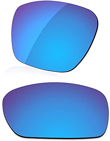 LenzReborn Lentes polarizados de repuesto para Arnette Cheat Sheet AN4166 - Más opciones, Azul hielo - Espejo polarizado, Talla única