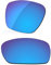 LenzReborn Lentes polarizados de repuesto para Arnette Cheat Sheet AN4166 - Más opciones, Azul hielo - Espejo polarizado, Talla única
