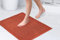 Emma Barclay Badteppich, weich, rutschfest, 40 x 60 cm, gebranntes Orange