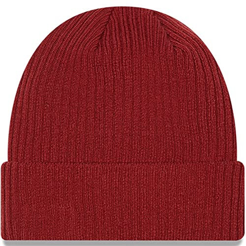 New Era Colour Cuff Beanie Rot GRÖSSE: ONE Size