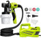 VONFORN Paint Sprayer, 800W Split Design with Cleaning & Blowing Joints, 4 Nozzles & 3 Patterns, Spray Gun for Cabinets, Fence, Garden Chairs, Furniture, Walls etc. VF820