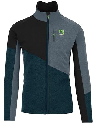 KARPOS 2531023-052 Federa F.-Z Fleece Maglia Lunga Uomo Midnight/Black/Dark Slate Taglia L