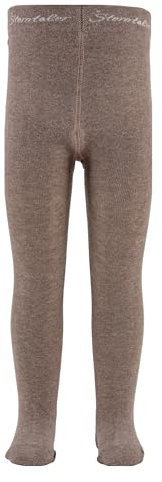 Sterntaler Mixte Strumpfhose Collants Unis, Braun Melange, 128 EU