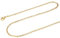 FOCALOOK Collana Donna Oro 2 mm Sottile Catena Donna Oro di Ricambio per Collana Acciaio Inossidabile Uomo 36cm+5cm Catena Uomo Catenina Sottile Confezione Regalo