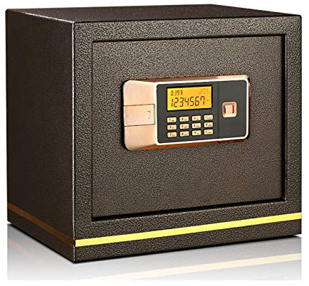 BIANBIANBH Home Digitaler Safe, Schranktresore, Geldkassette, Wandtresor mit Schlüssel, Spardose, Wandmontage, für Büro, Hotel