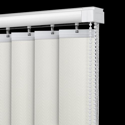 Tende Verticali Scorrevoli per Finestra,Tenda Verticale Oscurante a Bande da 98mm,Isolamento Termico,per Balconi,Ufficio a Casa,Colori Personalizzabili,Larghezza x Altezza (150cm x 220cm)