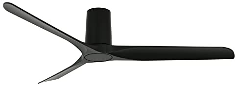 LUCCI AIR DC Deckenventilator Londo Schwarz mit Fernbedienung