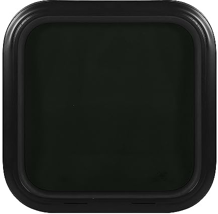 Fenêtre de Porte Avant de Camping-car, Fenêtre Fixe de Camping-car Carrée Résistante à l'oxydation et Bloquant les de 450x450mm pour Véhicules de Construction (Pour une