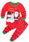 Jungen Pyjama Set für Baby Mädchen Jungen Weihnachten Weihnachtsmann Xmas Pyjama Set Weiche Kleinkind Nachtwäsche Kinderkleidung Set Kleidung Junge 3 Jahre Anzug Größe 98