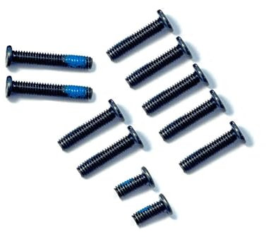 JINTAI Vis Screws(11PCS) pour ASUS TUF FA506 FX506, 11 Pièces, Vis de Réparation, Microvis, Accessoires de Rechange pour Ordinateur Portable