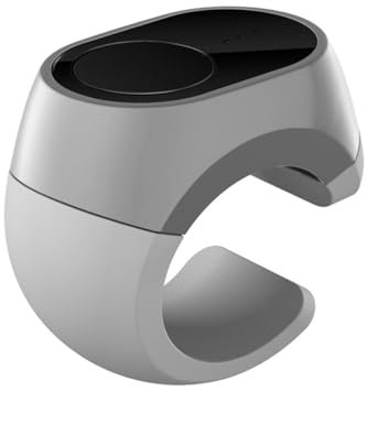 Bague de défilement Bluetooth pour TikTok, appareil photo, tourne-page à distance – pour iPhone, iPad, tablette, iOS et Android – Gris