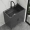 Genérico Mueble bajo para Fregadero, Fregadero de Cocina con Mueble bajo, Mueble para Fregadero con Fregadero y Grifo, Mueble para Fregadero con Fregadero, Lavabo, Lavabo Completo, Mueble bajo para c