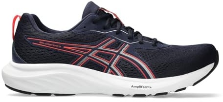 ASICS Gel-Contend 9, Sneaker Uomo, Midnight/Flash Red, 41.5 EU