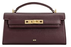 JW PEI Noor Borsa a Mano da Donna-Bordeaux intenso
