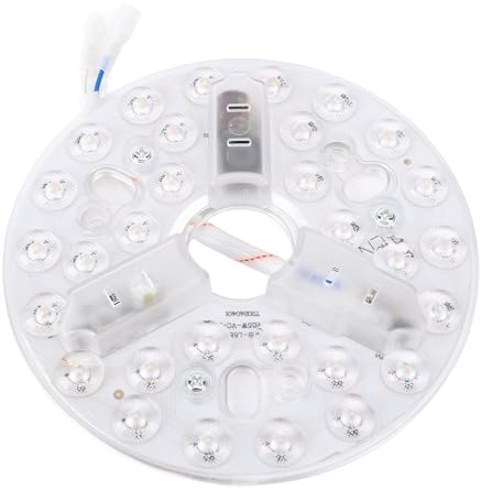 LICAEVEY Ceiling Fan LED Light Replacement 5.3 Inch 15W Round, 3 CCT 3000K 4200K 6500K Retrofit Kit with Aluminum Base for Enhanced Heat Dissipation