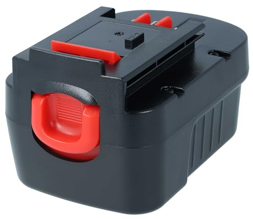vhbw Batterie Compatible avec Black & Decker BDG14SF-2 | BDGL1440, CDC140AK, CD142SK, CD14SFK, BDGL14K2 outil électrique (1500 mAh, NiMH, 14,4 V)