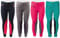 PFIFF Unisex Kinder Pfiff 102603 Kinder Reitleggings Ella Stoff Besatz Mädchenreithose, Blau / Pink 134 Reithose, Blau/Pink, EU