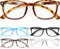 CCVOO Lesebrillen damen herren mit blaulichtfilter Augenoptik Brille Lesehilfe für Damen Herren
