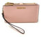 Michael Kors Damen Jet Set Travel Double Zip Wristlet, Powder Blush, Armband